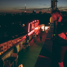 Panorama Lublina z dachu Hotelu Victoria