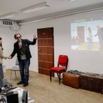 Warsztaty z podstaw realizacji i montażu filmów dla uczestników Akademii Cyfrowych Kompetencji fot. Paweł Jusyn