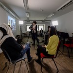 Warsztaty z podstaw realizacji i montażu filmów dla uczestników Akademii Cyfrowych Kompetencji fot. Paweł Jusyn