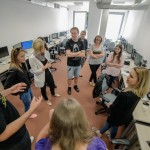 Warsztaty z narzędzi internetowych dla uczestników Akademii Cyfrowych Kompetencji fot. Paweł Jusyn