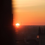 Wschód Słońca z Bramy Krakowskiej, fot. Paulina Miącz