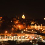 Fotografia nocna ze Wzgórza Czwartek, fot. Paulina Miącz